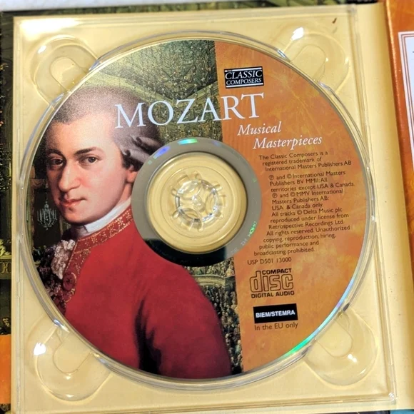 NEW - Mozart Musical Collection CD with Information Booklet - Picture 4 of 5